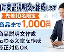 Amazon・EC向け商品説明文を作成します 商品の魅力が伝わる説明文を作成 イメージ1