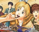 90〜00年代漫画アニメ風イラストを描きます 90〜00年代のレトロなイラストになります イメージ1