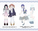 配信者向け★寄り添ったこだわり立ち絵を描きます 商用利用＆キャラデザ込み◎簡易宣伝画像付き！イリアム イメージ2