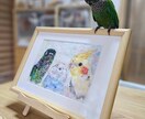 動物の似顔絵をふんわり優しいちぎり絵にします ペットをちぎり絵の世界へ。記憶の一枚に仕上げます イメージ7