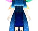 立ち絵(一枚絵)の制作をします IRIAMやYouTubeで使える立ち絵を制作します イメージ2