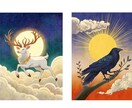 挿絵、イラストカット等制作します 文章やテーマに寄り添う挿絵・イラストカットを制作します イメージ1