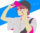 あなたのアイコン・ヘッダーお描きします SNSやブログのアイコン・ヘッダー、小説や動画の挿絵など！ イメージ4