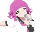 キャラクター絵【snsアイコン】作成します キャラ1体、背景無し、アニメ塗り イメージ5
