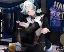 歌ってみた・オリジナルMVのイラストを制作します ご要望に沿った動画用サイズのイラストを制作可能です！ イメージ4
