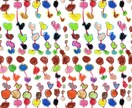 テキスタイル図案お作りします ご自身で描いた絵をテキスタイル図案に！ イメージ3