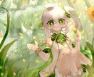 透明感一枚絵をお届けします うるちゅるかわいい！挿絵やゲーム用などに最適！◎ イメージ1