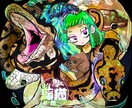 商用歓迎◆イラスト◆描きます 犬ねこ　メダカ　ヘビ　アガベなど動植物の絵はいかがですか？ イメージ2