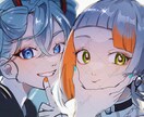 SNSアイコン制作します 水彩×アニメテイストの可愛いアイコンが欲しい方へ イメージ4