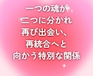 ワンポイント・ツインフレームリユニオン診断します 相手との魂のご縁を簡易診断します イメージ3