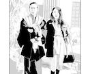 写真（人物・ペット）を丸ごと劇画風イラストにします SNSアイコン、プロフィール画像、プレゼントに！ イメージ1