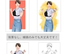 使いやすい！リアル可愛い似顔絵描きます 鑑賞用、ビジネス共にご利用いただいています！ イメージ3