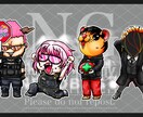 アイコン、一枚絵、SDの制作承ります アイコン、一枚絵、立ち絵等幅広くお描きします！ イメージ4