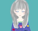 オリジナルで似顔絵描きます 人物に限らずキャラクターや動物を擬人化するなども可能です イメージ1