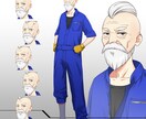 アイコン、立ち絵イラスト描きます スタイリッシュでカッコいい！！ イメージ5