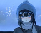 一枚絵、キャラクターイラスト描きます 可愛く、闇のある女の子が得意です イメージ3