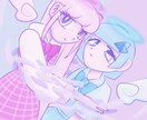 かわいいイラストで独創的なアイコンを描きます 誰とも被らない絵柄！可愛い女の子が得意です！ イメージ2