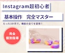 超初心者向けInstagram個別指導します 初めてのInstagram！使い方サポート イメージ1