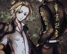 厚塗りでクールなイラスト作成いたします SNS用アイコン・ヘッダー・一枚絵などに！ イメージ6