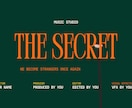 映画風アルバムジャケットCanvaますます 10分で完成 MUSIC STUDIO対応 イメージ1