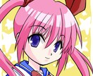 SNS向け！可愛くて目を引くアイコン描きます 明るくて元気なキャラを描かせて頂きます。 イメージ1
