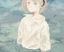 商用利用OK! 1枚絵からミニキャラまで制作します かわいい儚い雰囲気重視な厚塗りイラスト イメージ5