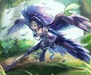 修正何度でも　厚塗り調でイラスト作成します 人間キャラ・モンスター娘系・人外系・獣人系ご希望に沿います イメージ7