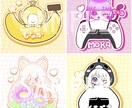 つかまり簡易アイコンかきます SNSのアイコンにいかがですか^^ イメージ2