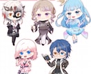 ふんわり可愛いSD・ミニキャライラスト描きます 商用利用料込！SNS・配信・動画・グッズなどにオススメ◎ イメージ3