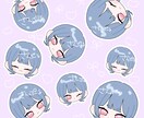 SNS等のアイコン可✨イラスト描きます かわいい ミニキャラ ちびキャラをアイコンにどうですか✨ イメージ5