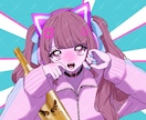 YouTube等のサムネイルや配信イラスト描きます 商用利用OK、絵柄寄せ可能、お見積もりのみOK イメージ1