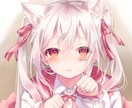 SNSアイコンお描きします キラキラした透明感のある塗りでアイコンをお描きします イメージ2