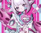 唯一無二のキャラデザ、魅力的なイラストを制作します 独創的なキャラデザが得意です！かっこいいも可愛いも対応可能！ イメージ9