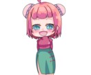 可愛いSDイラスト手がけます 各種グッズに使える可愛いSDイラストです✨️ イメージ6