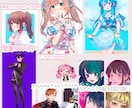 キャライラストを厚塗りメインで制作します イラコン受賞歴がありのイラストレーターが制作 イメージ2