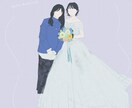 思い出のお写真をイラストにします あなたのお写真を少しだけ特別な思い出にするイラストを描きます イメージ3