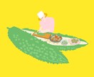 ポップでキュートなオリジナルイラスト描きます グッズ・アイコン・ビジネスなど様々な用途で制作します。 イメージ3