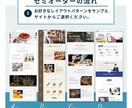 オリジナルテンプレートでホームページを制作します お店の名刺代わりに！STUDIOで新規Webサイトを制作 イメージ2