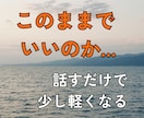 どうすればいいかわからない悩み、否定せず傾聴します 気持ち・不安を一緒に整理｜言葉にならなくてOK｜悩み相談 イメージ1
