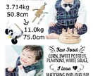 お子様のお誕生日記念のデータ作成致します ✩可愛いお子様の成長をお世話になった人達にお手軽に配れます✩ イメージ4