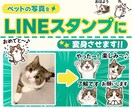 写真を送るだけ！ペットのLINEスタンプ作ります 【超簡単！】写真一枚でイラスト作成します！ イメージ1
