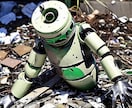 廃棄されたロボットをCG写真で創造しています ゴミ捨て場に廃棄された可哀想なロボットたちのCG写真 イメージ10