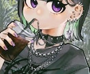 目を惹くイラストを制作いたします かっこよくてかわいい　衣装デザインが得意です！ イメージ2