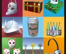 Booth販売実績多数!3Dモデルを制作いたします ゲーム・VR・Vtuber・ECサイト用の小物・アセット イメージ1