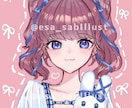 あなただけの可愛いSNSアイコンを描きます 瞳が印象的で可愛い♡11月末まで実績作りの為特別価格 イメージ4