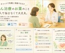 がん専門薬剤師がチャットで抗がん剤の相談にのります がん患者さんのがん治療に関する悩みを解決します！ イメージ1