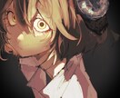 ラフ感のある厚塗りイラストを制作します 【楽曲イラストなどにおすすめ！】厚塗りイラストを提供します イメージ3