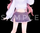 目を引くIRIAM立ち絵描きます ぱちくり！動くともっと可愛い立ち絵 イメージ2