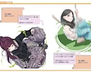 二体目3000円引き)安価でキャラクター描きます 2体目キャラ追加作成で3000円お得！ イメージ6