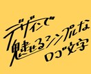 文字デザイン作成します デザインで魅せるシンプルなロゴ イメージ1